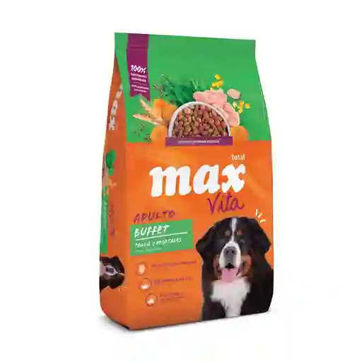 Max Vita Perro Adulto Buffet X 2kg (pollo Y Vegetales)
