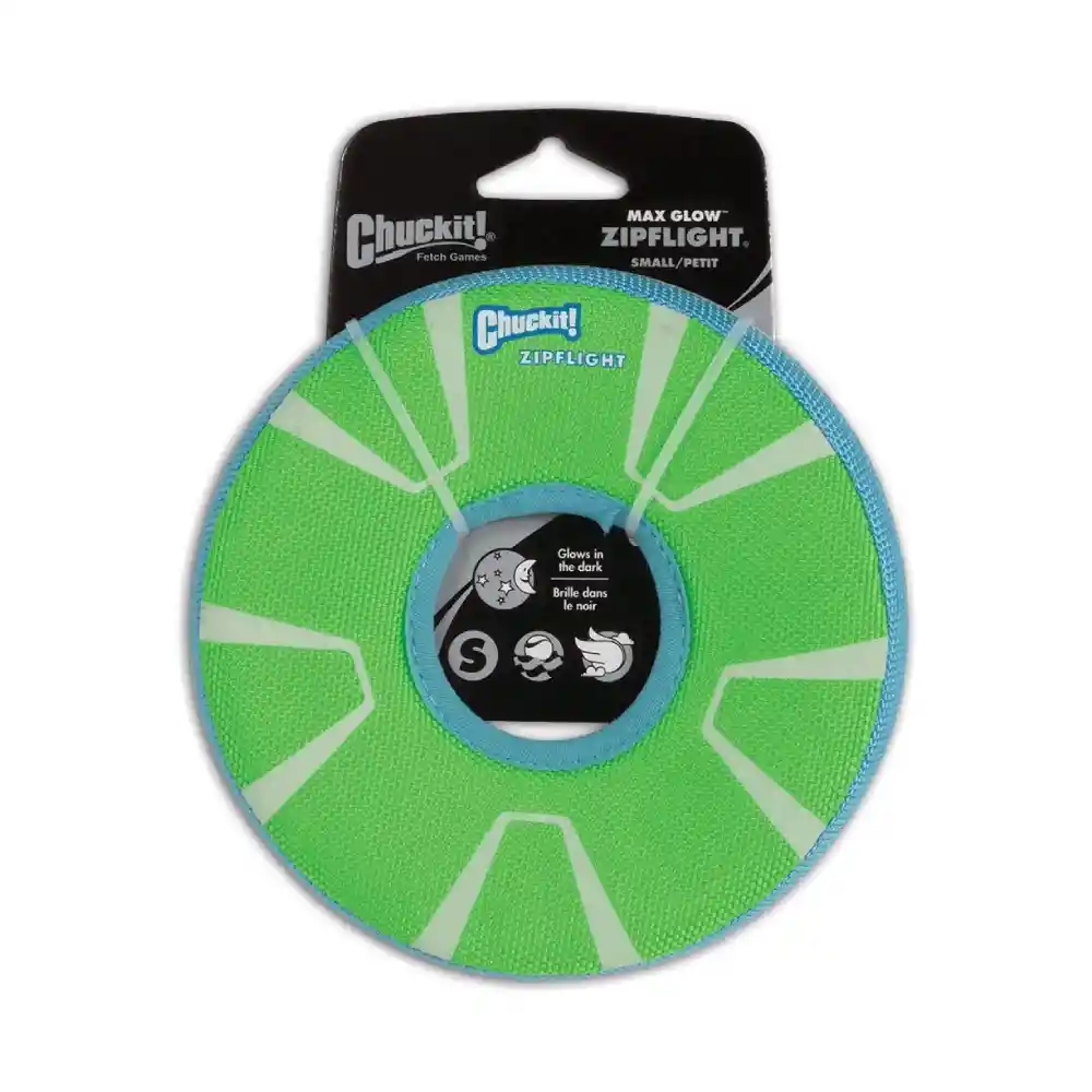 Frisbee Para Perro Max Glow Lite Flight Chuckit