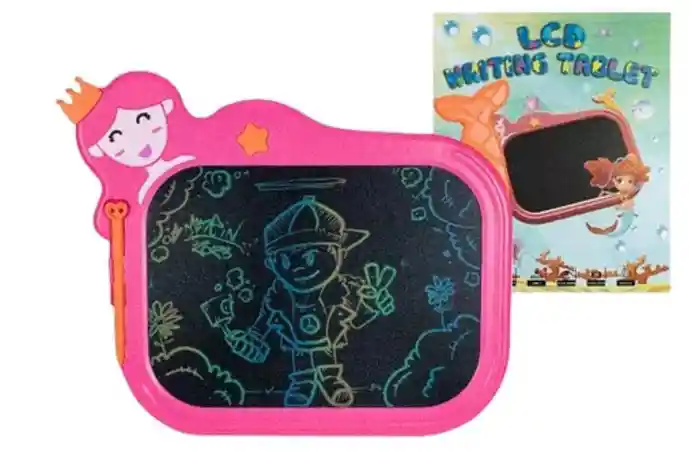Tablero Mágico Lcd Infantil Sirena