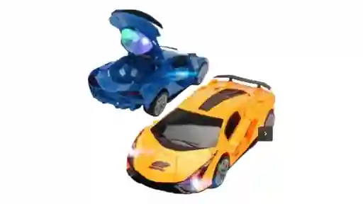 Carro Deportivo Auto Coche Abre Puertas Luces Movimiento