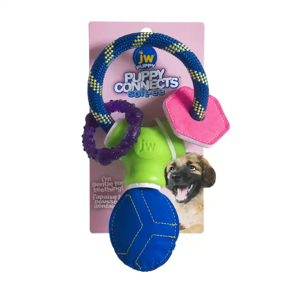 Juguete Para Perro Cachorro Jw Connects Soft-ee