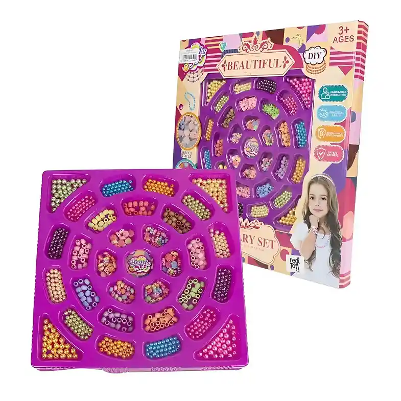 Set Para Crear Brazaletes De Beads Beautiful Para Niñas