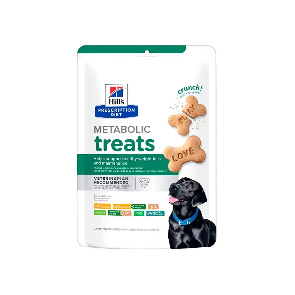 Hills Canino metabolic treats x 12 Oz (340 Gr)