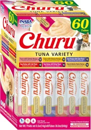 Churu Gato Caja Variedad X 60 Tubos Churu Cat Variety 60 Uds Churu Gatos