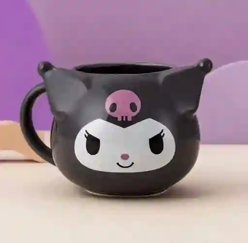 Mug Pocillo 3d Kuromi Sanrio