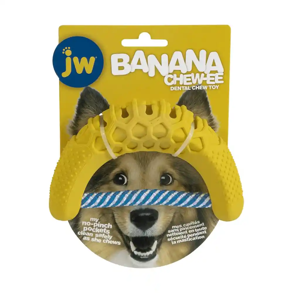 Juguete Para Perro Banana Jw Chew-ee