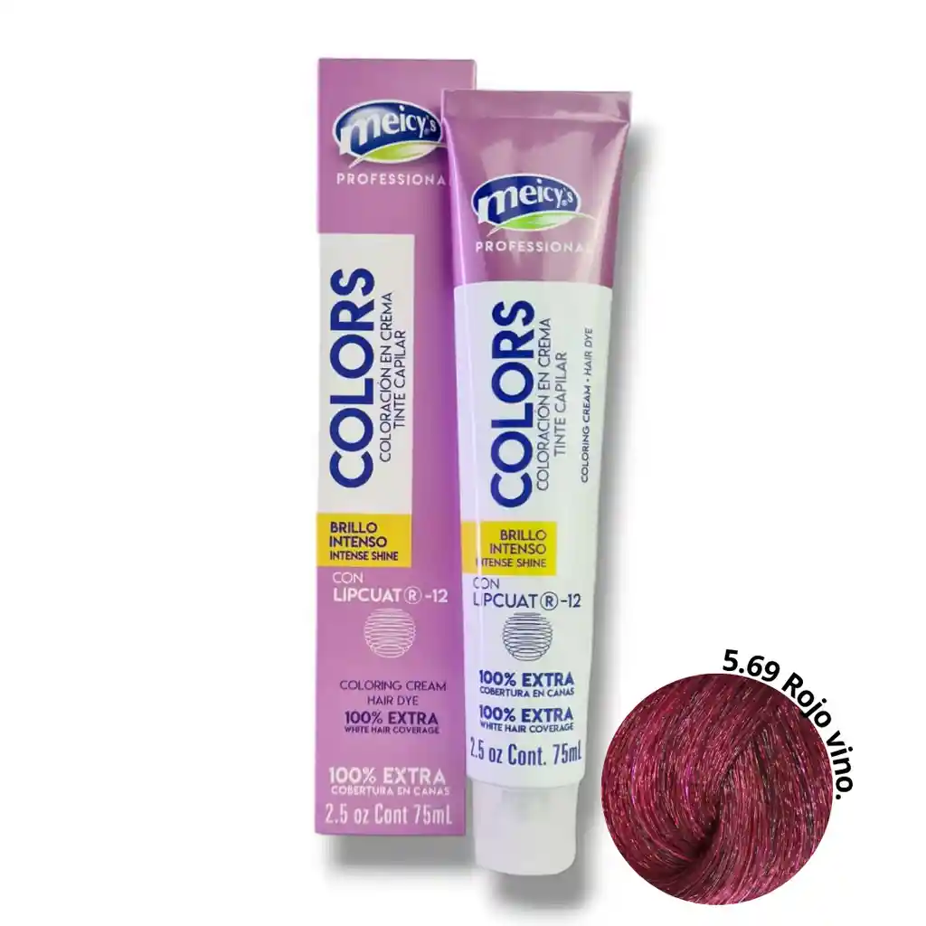 Tinte Rojo Vino 5.69 Meicy´s 75ml