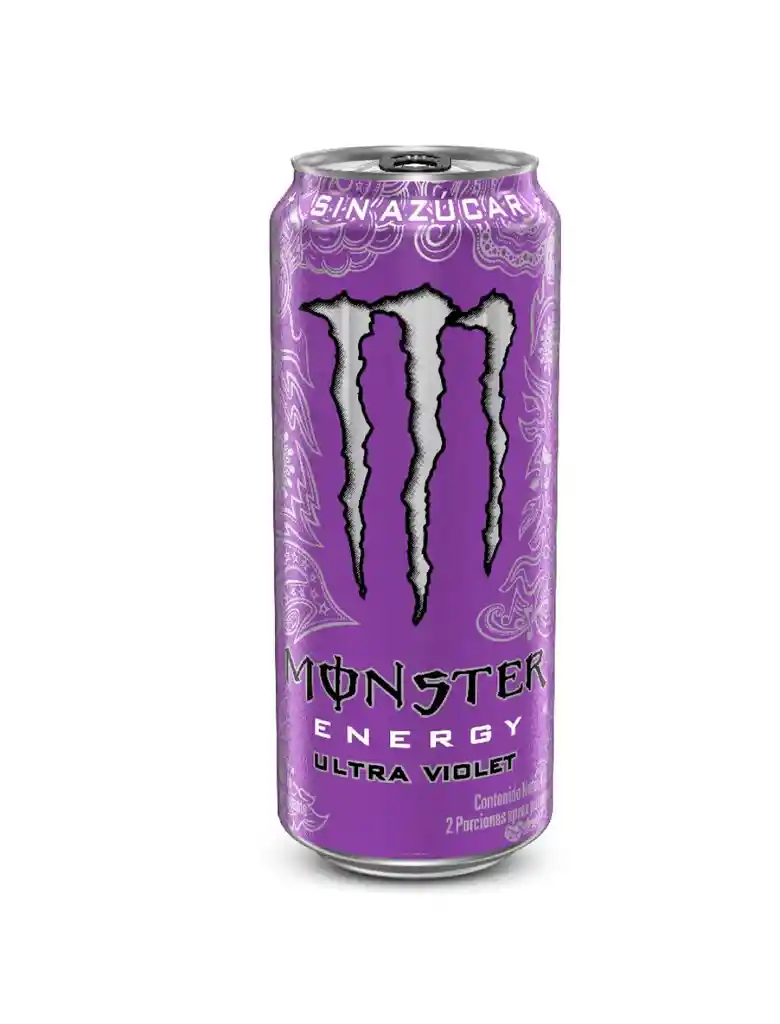 Monster Zero Ultra Violet Sin Azúcar 473 Ml