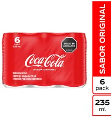 Coca - Cola Original Six Pack X 234 Ml