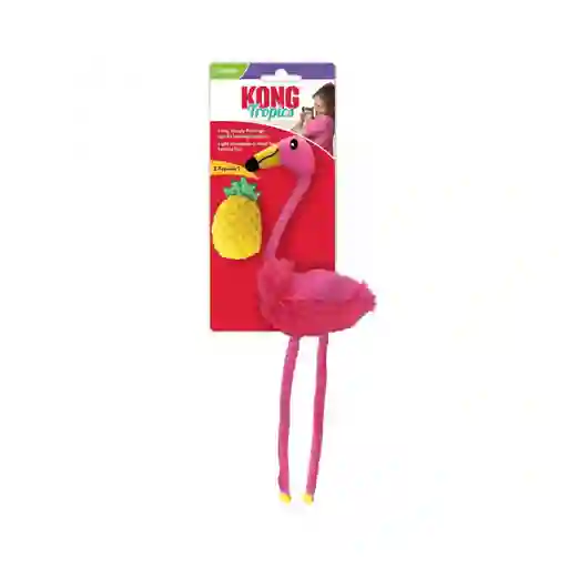 Peluche Para Gato Kong Tropics Flamingo