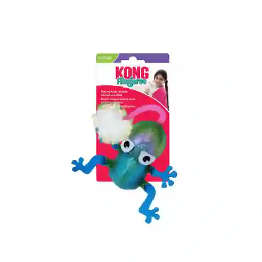 Juguete Para Gato Kong Flingaroo Frog