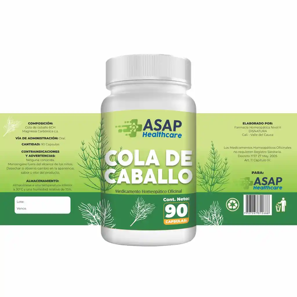 Capsulas De Cola De Caballo