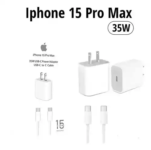 Cargador Iphone 15 Carga Rapida Certificado Mfi 2024 Tipo C 15/15pro/15promax Usb C Super Carga Aaa 1:1