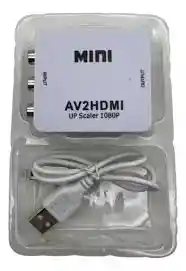 Adaptador Convertidor De Audio Y Video Entrada Rca A Salida Hdmi