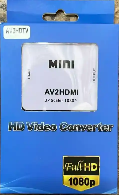 Adaptador Convertidor De Audio Y Video Entrada Rca A Salida Hdmi