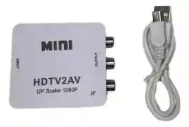 Adaptador Convertidor Entrada Hdmi A Salida Rca De Audio Y Video