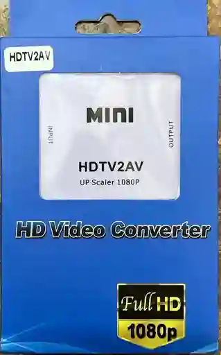 Adaptador Convertidor Entrada Hdmi A Salida Rca De Audio Y Video