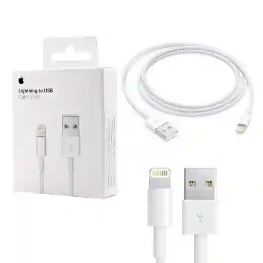 Cable Iphone Usb Lightning 1 Metro Carga Rapida Generico