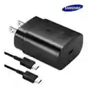 Cargador Tipo Samsung 25w Tipo C Carga Rapida Super Carga Generico