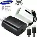 Cargador Tipo Samsung 25w Tipo C Carga Rapida Super Carga Generico