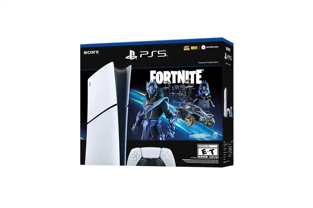 Consola Playstation Ps5 Fortnite Cobalt Star Digital Edition