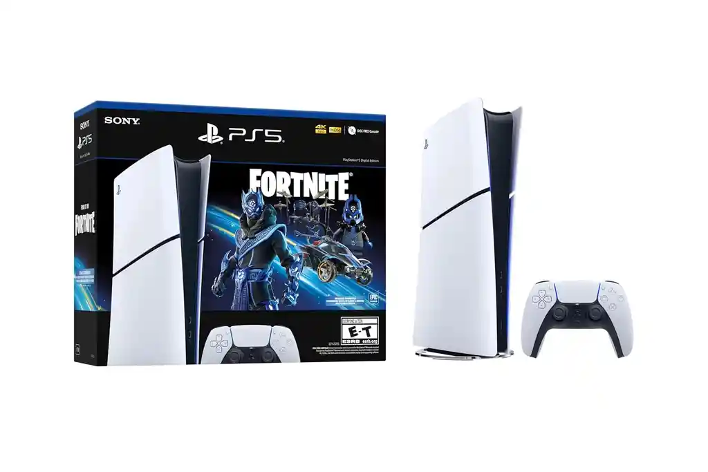 Consola Playstation Ps5 Fortnite Cobalt Star Digital Edition