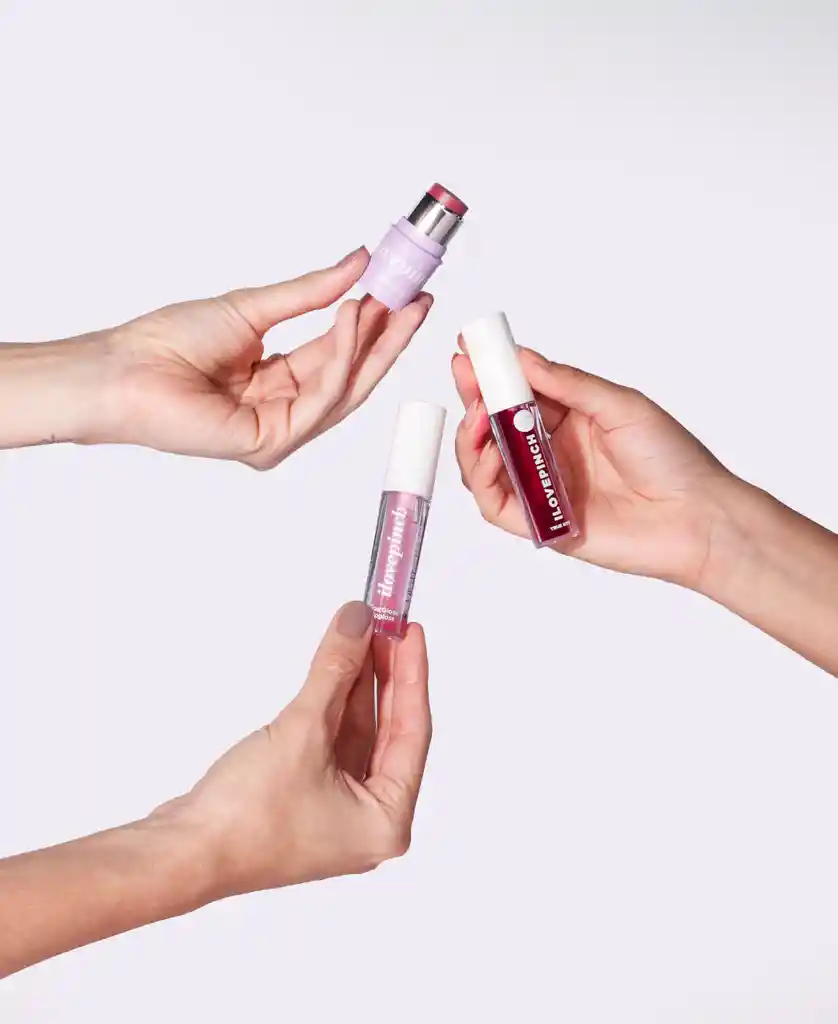 Kit Tinta + Multistick Peach Pink+ Lipgloss