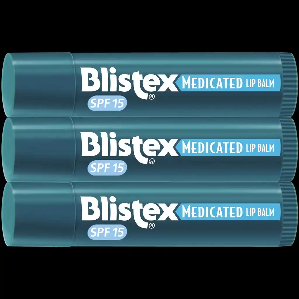 Blistex Medicated Lip Balm X 3und Balsamo Labial Humectante