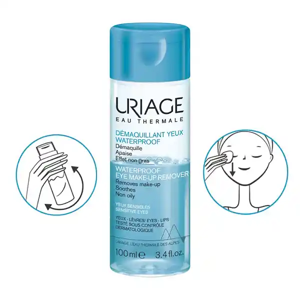 Desmaquillante Bifasico Para Ojos Uriage 100ml