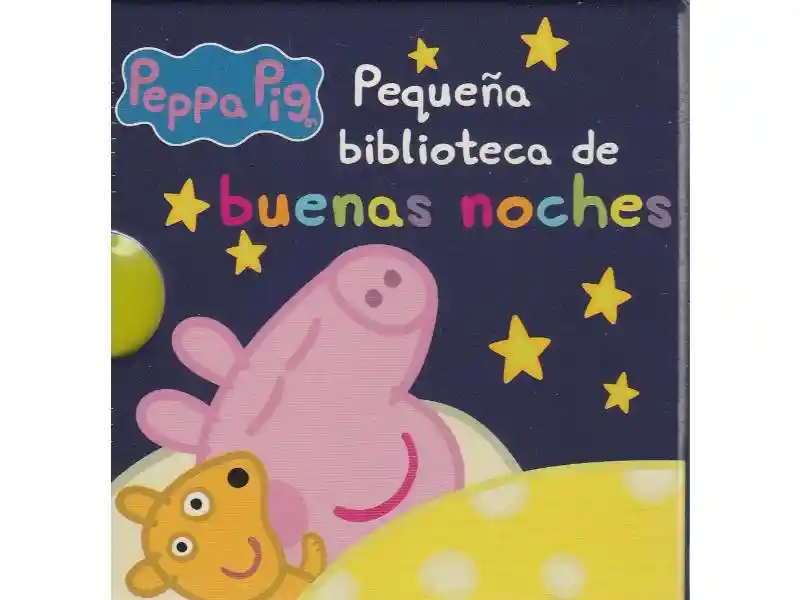 Peppa Pig Pequeña Biblioteca De Buenas Noches