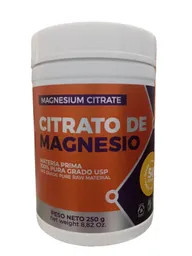 Citrato De Magnesio X 250 Gms Zoi