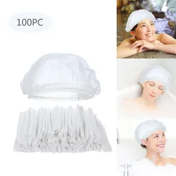 12 Cofia Gorro Desechables Cocina Baño Spa Turco Hospital Enfermera