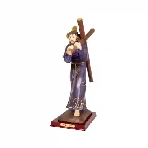 Figura Religiosa Jesús Nazareno 15cm Porcelana Italiana Firenzi