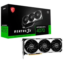 Tarjeta De Vídeo Msi Geforce Rtx 4070 Ventus 3x Oc 12gb