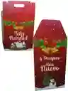 Caja Ancheta, Caja Regalo Nsvidad, Decoración Navideña