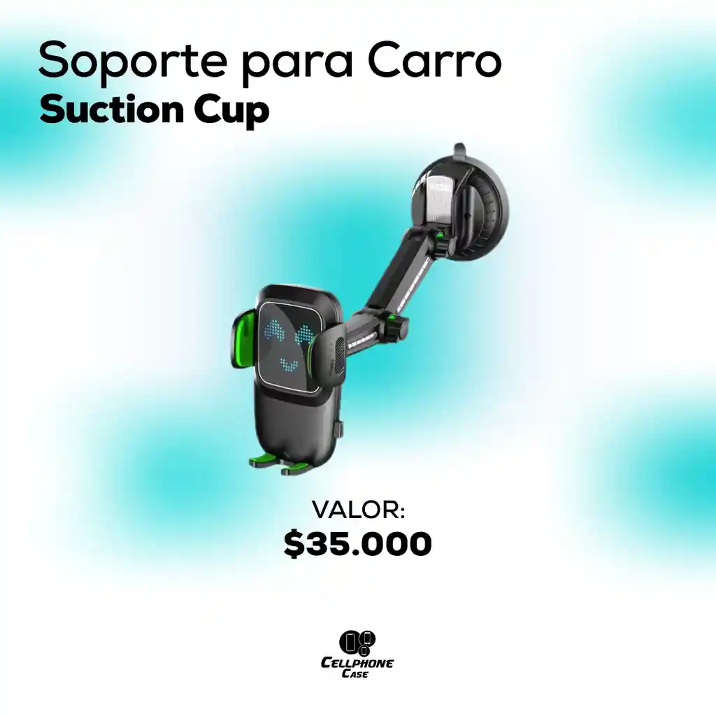 Soporte Para Carro Suption Cup