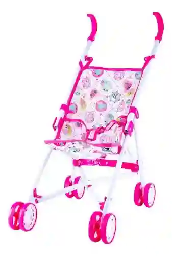 Coche Para Muñecas Juguete Metal Incluye Bebe
