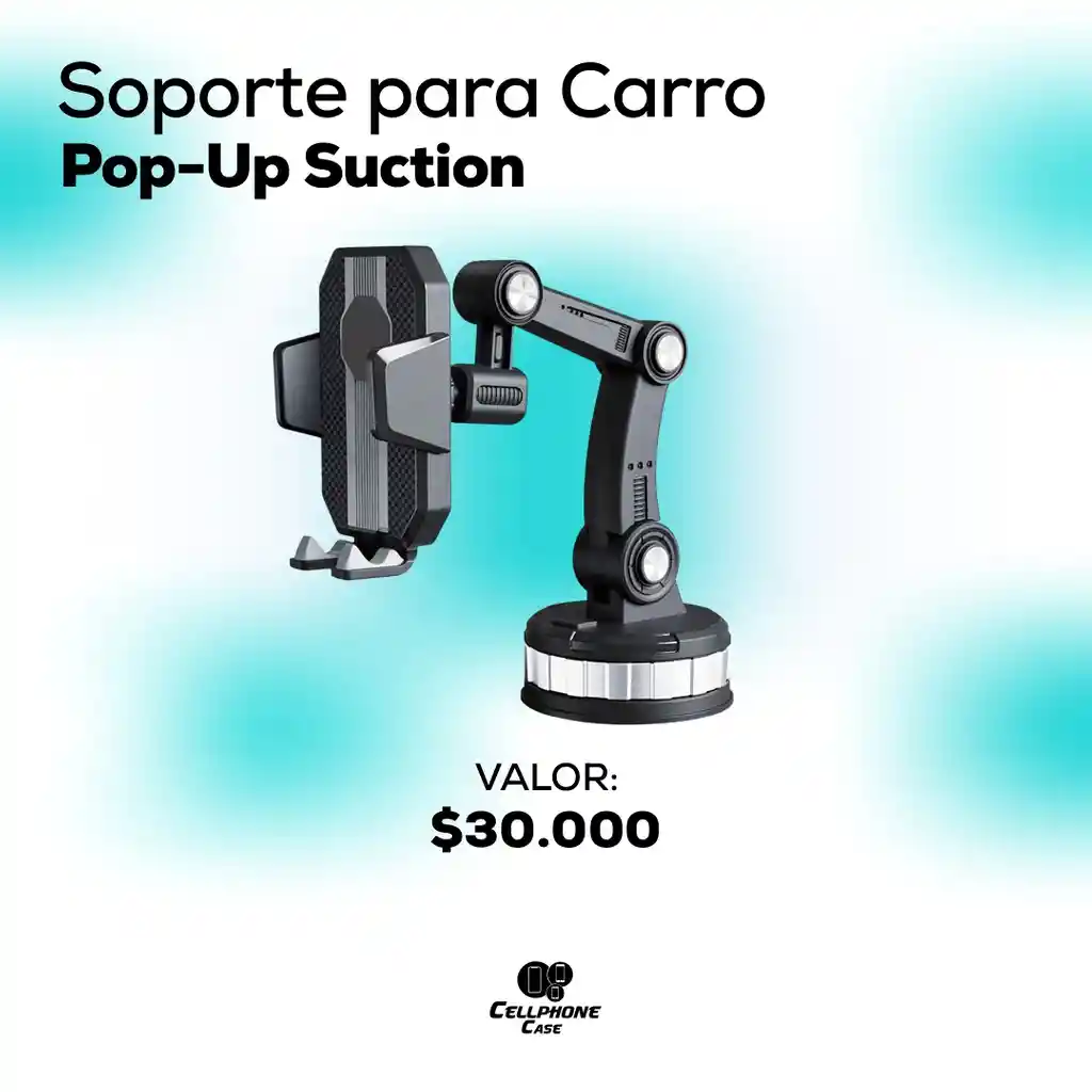 Soporte Para Carro Pop-up Suction