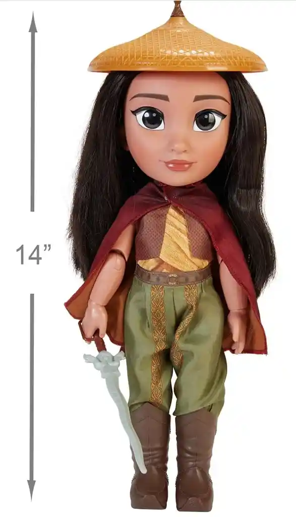 Disney Raya Warrior Doll Multiarticulada