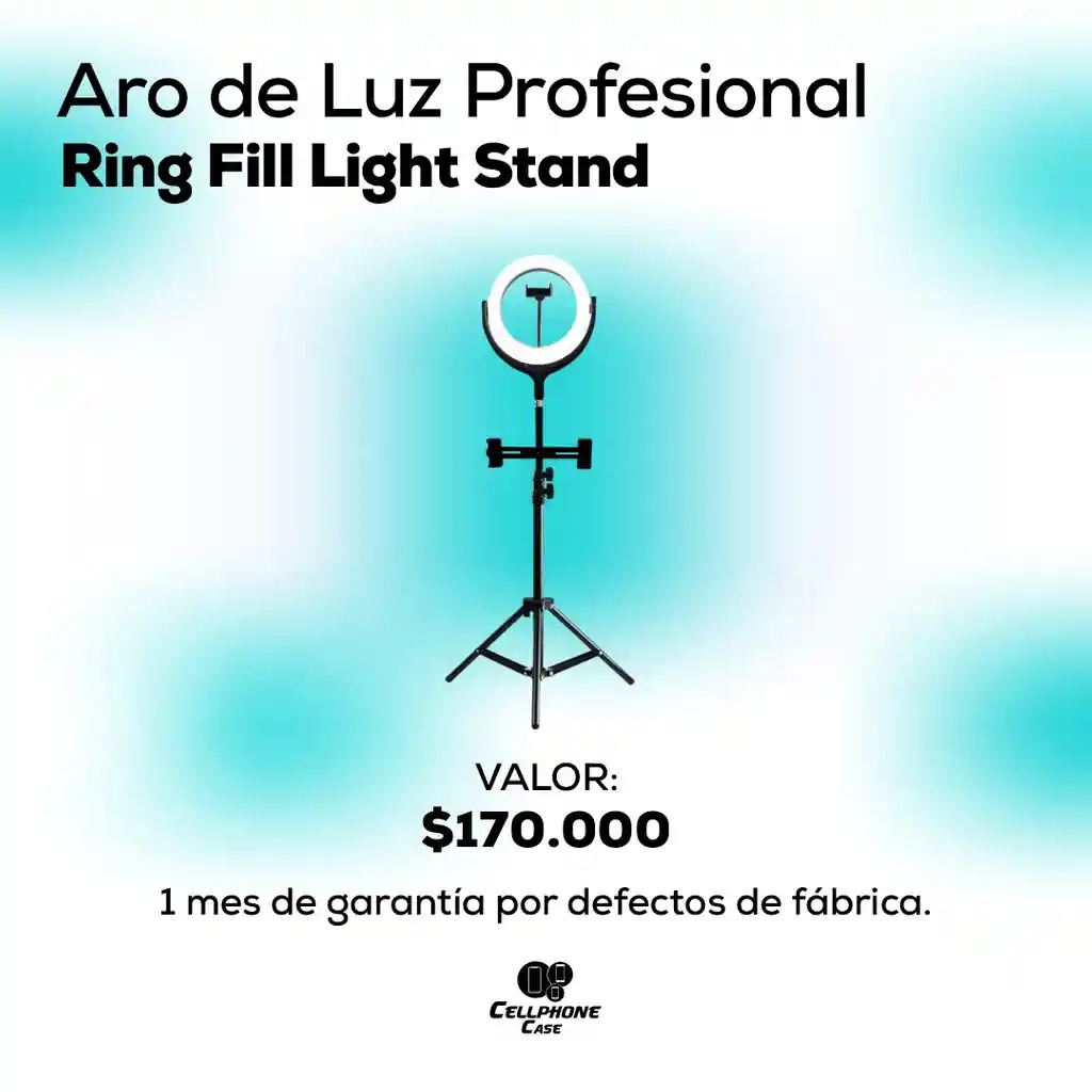 Aro De Luz Profesional Ring Fill Light Stand