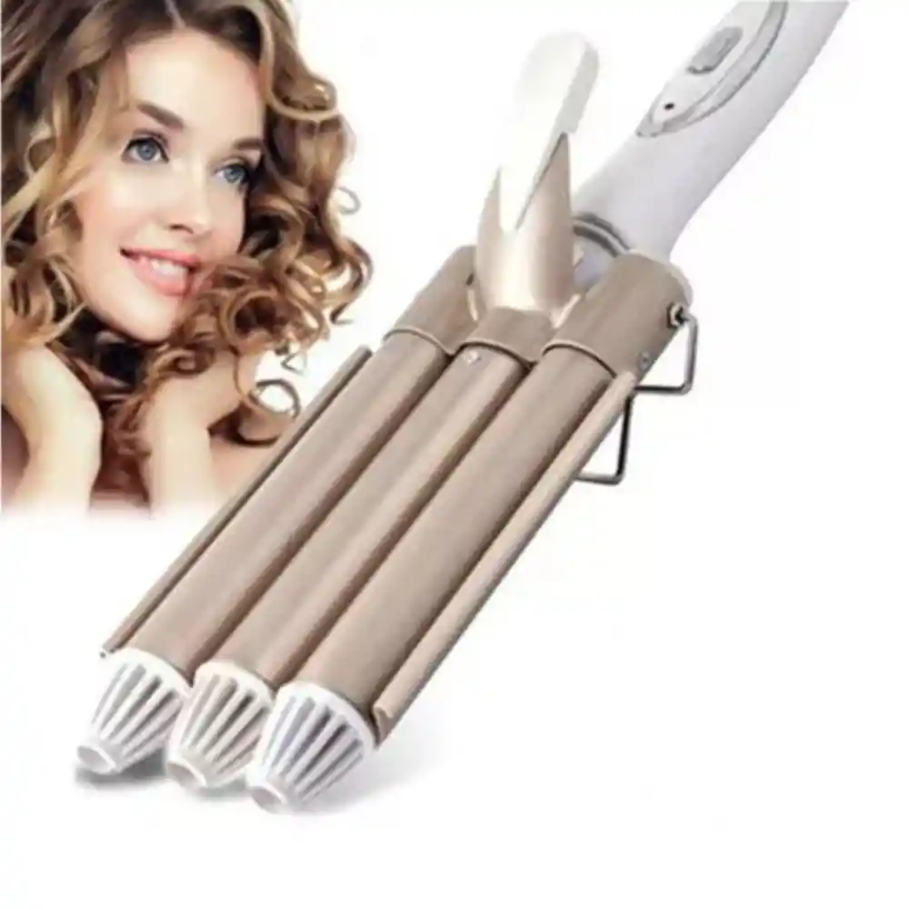 Plancha Pinza De Cabello Ondas De Sirena Rizadora Onduladora Pronova Pro-830