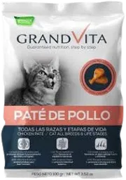 Grand Vita Gato Pate De Pollo 100 Grs