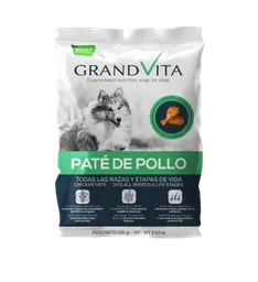 Grand Vita Perro Pate De Pollo 100 Grs