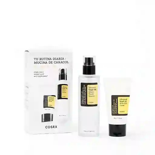 Kit Cosrx Edicion Especial Advanced Snail 96 100 Ml + Snail 92 All In One Cream 50 Ml