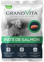 Grand Vita Perro Pate De Salmón 100 Grs