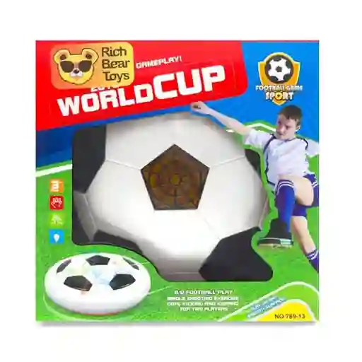 Juego De Futbol Didáctico Disco Con Luces Led Para Niños