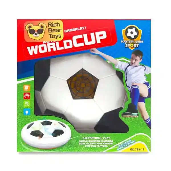 Juego De Futbol Didáctico Disco Con Luces Led Para Niños