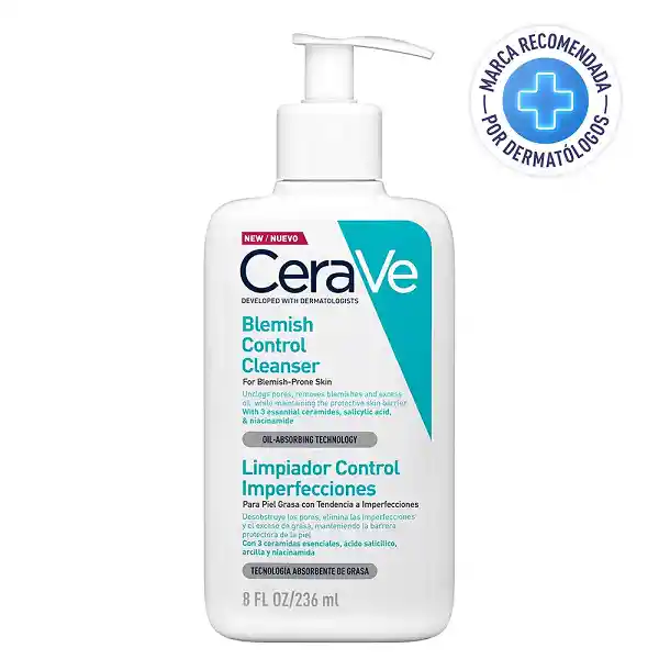 Gel Limpiador Cerave Control Imperfecciones 236ml