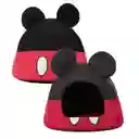 Cama Irina Mickey Mouse Nr0 - Negro Con Rojo**