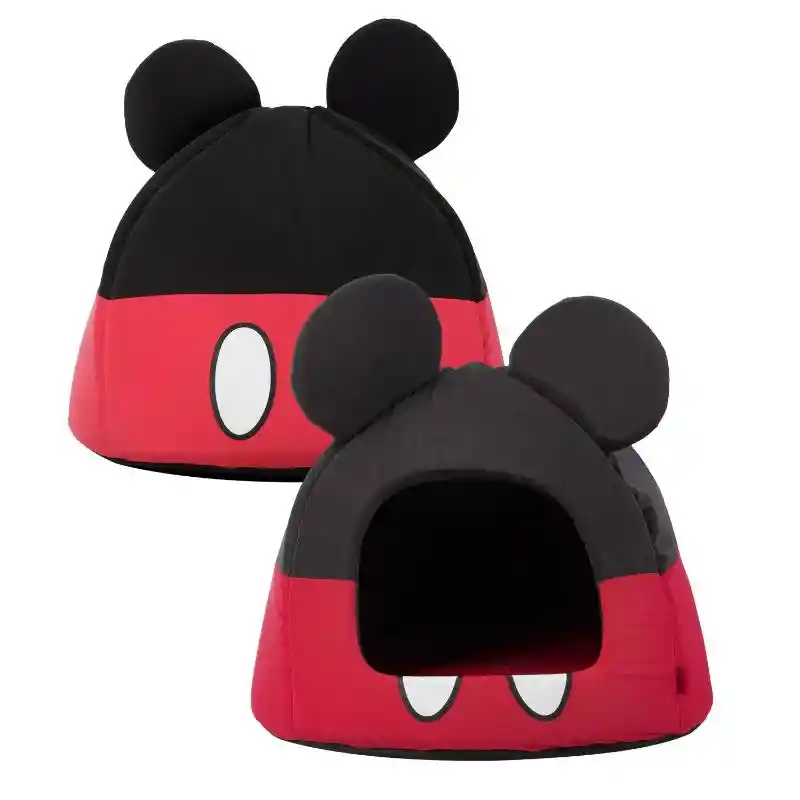 Cama Irina Mickey Mouse Nr0 - Negro Con Rojo**